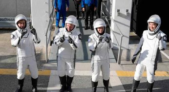 SpaceX delivers four astronauts to International Space Station just 15 hours after launch