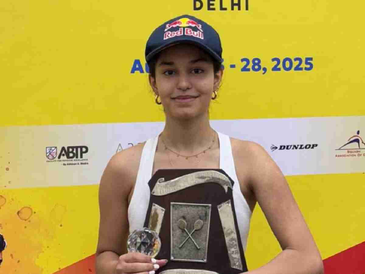 I want to be world No.1 one day, says rising squash star Anahat Singh