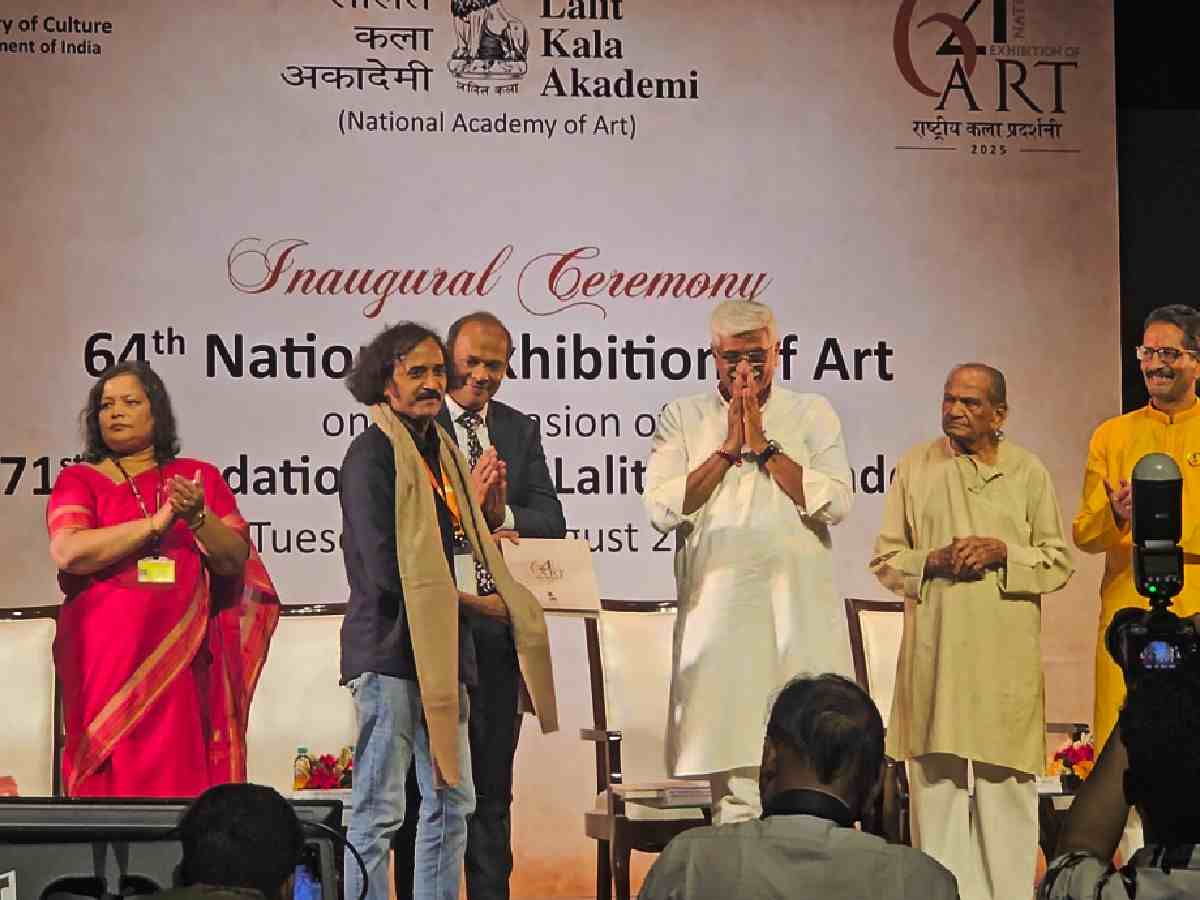 Anand Narain wins national award for evocative canvas
