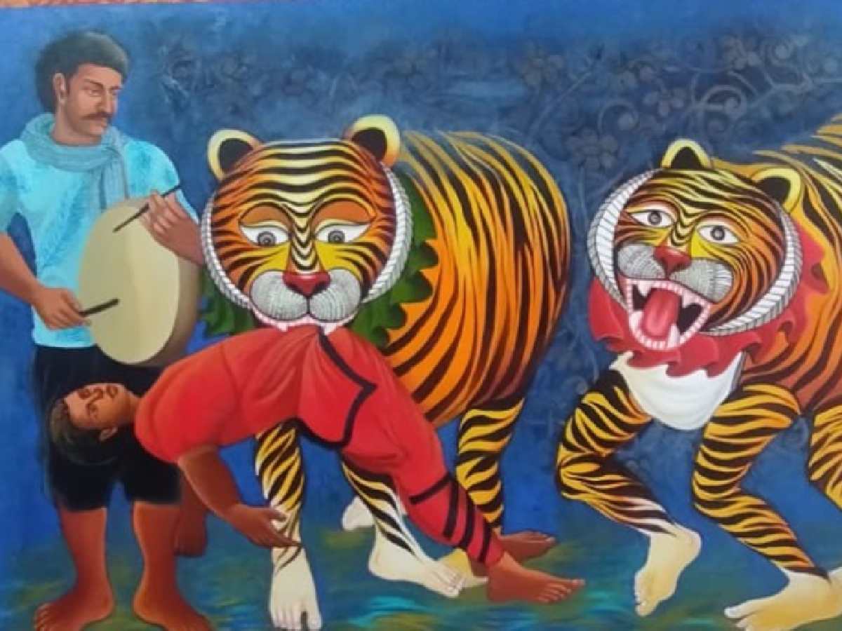 ‘The Fearful Symmetry’: A solo exhibition by Kannu Behera