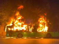 Incense stick likely cause of bus fire in Vikaspuri: Delhi Police