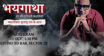 Gurugram to Host ‘Bhaygatha Live’ with Sudhanshu Rai