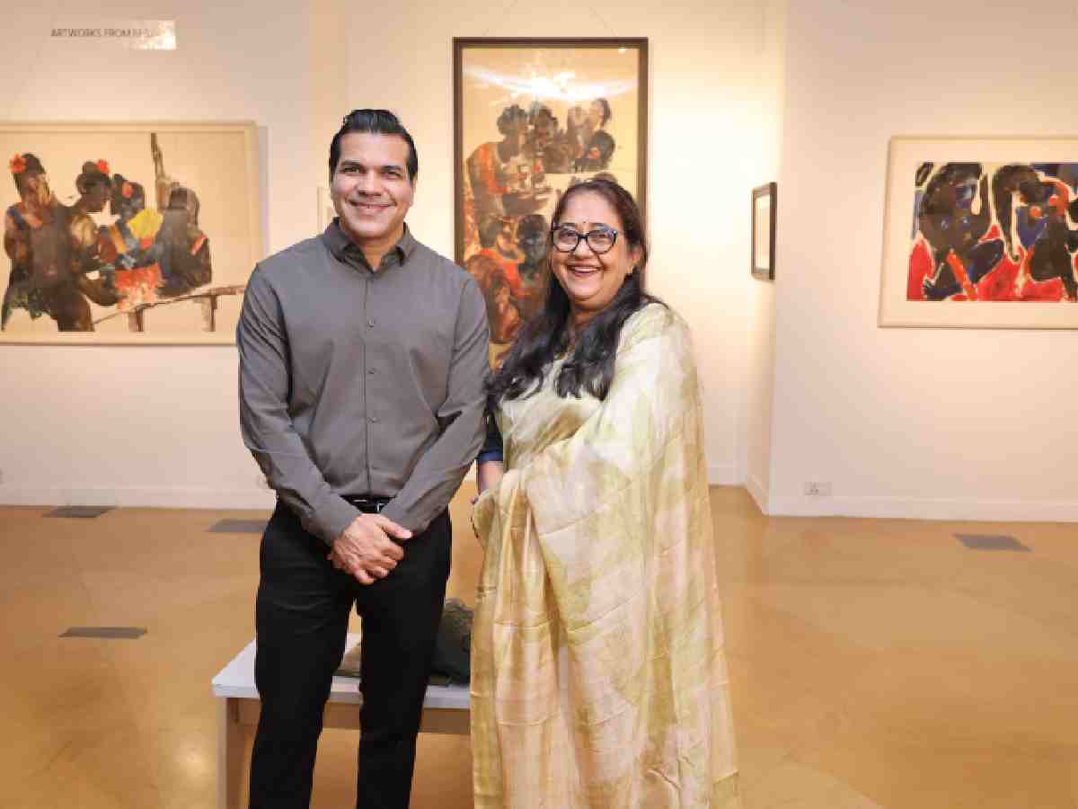 (L-R) Saurabh Sighvi & Jaya Ganguly