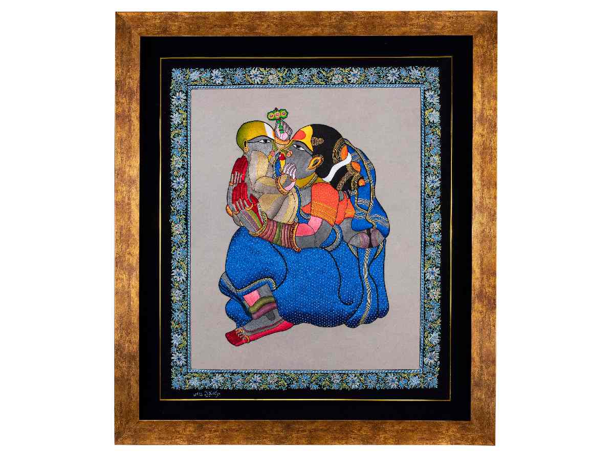 ‘Threads of Tradition’: A solo exhibition by Thota Vaikuntam