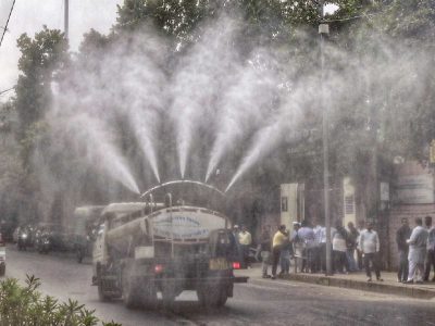 Delhi govt will install 305 mist sprayers at nine pollution hotspots: CM Gupta