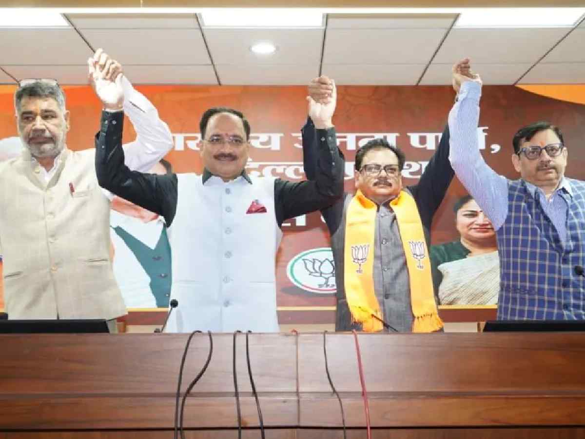 MCD bypoll: Two-time former AAP MLA Rajesh Gupta joins BJP
