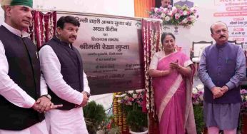 Delhi: CM Gupta lays foundation stone for first ‘Atal’ canteen