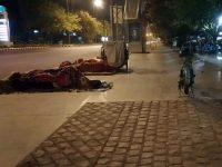 Delhi’s homeless face long nights of toxic air as winter pollution worsens