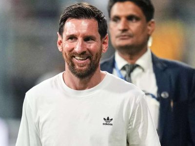 Messi arrives in Delhi for final leg of G.O.A.T India Tour