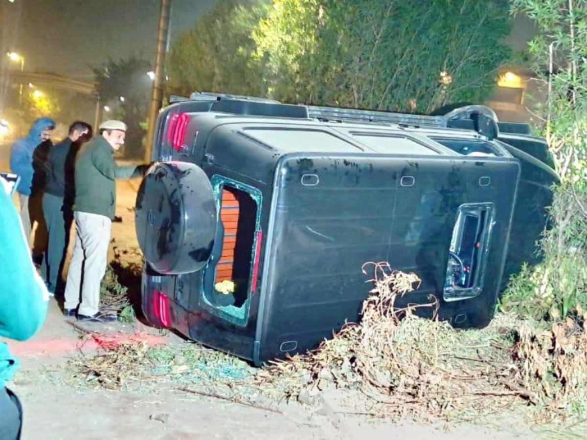 Mercedes that hit 3 near mall in Vasant Kunj dragged victims for few metres before crashing: FIR