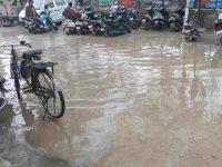 Delhi: Waterlogging cripples key Mathura Road stretch for a month