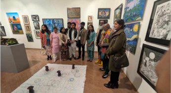 20th Collage International Art Carnival underway in Delhi