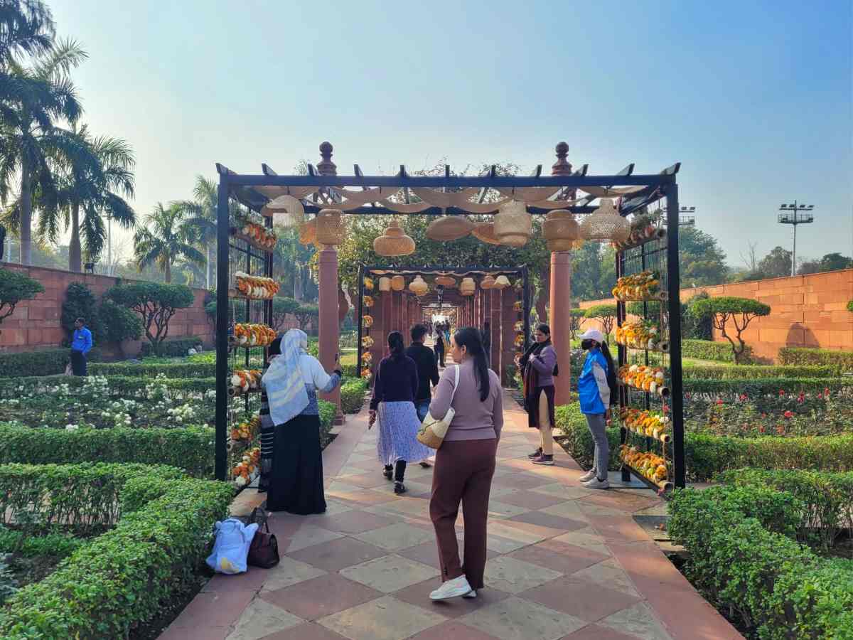 The route for the visitors will include Bal Vatika, Pulmeria Garden, Banyan Garden, Bonsai Garden, Babbling Brook, Central Lawn, Long Garden and Circular Garden