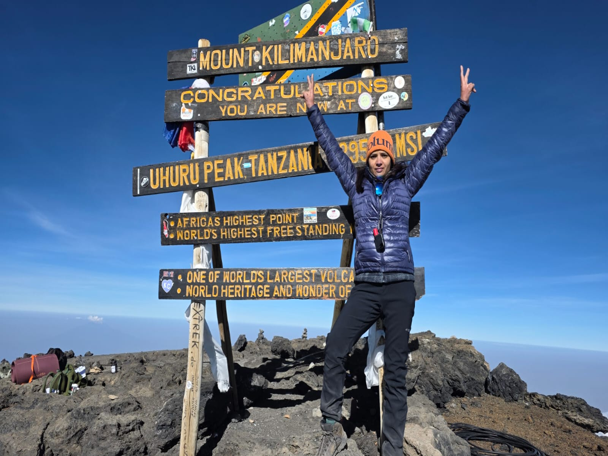 Delhi-based Indian mountaineer creates history with fastest solo ascent of Mt. Kilimanjaro