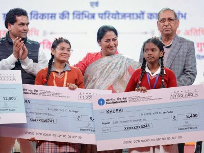 Rekha Gupta disburses education aid to 15,700 workers’ children