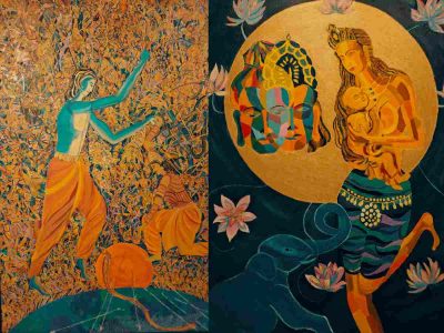 ‘Journey with the Divine Flow’: a solo exhibition by Jayant K