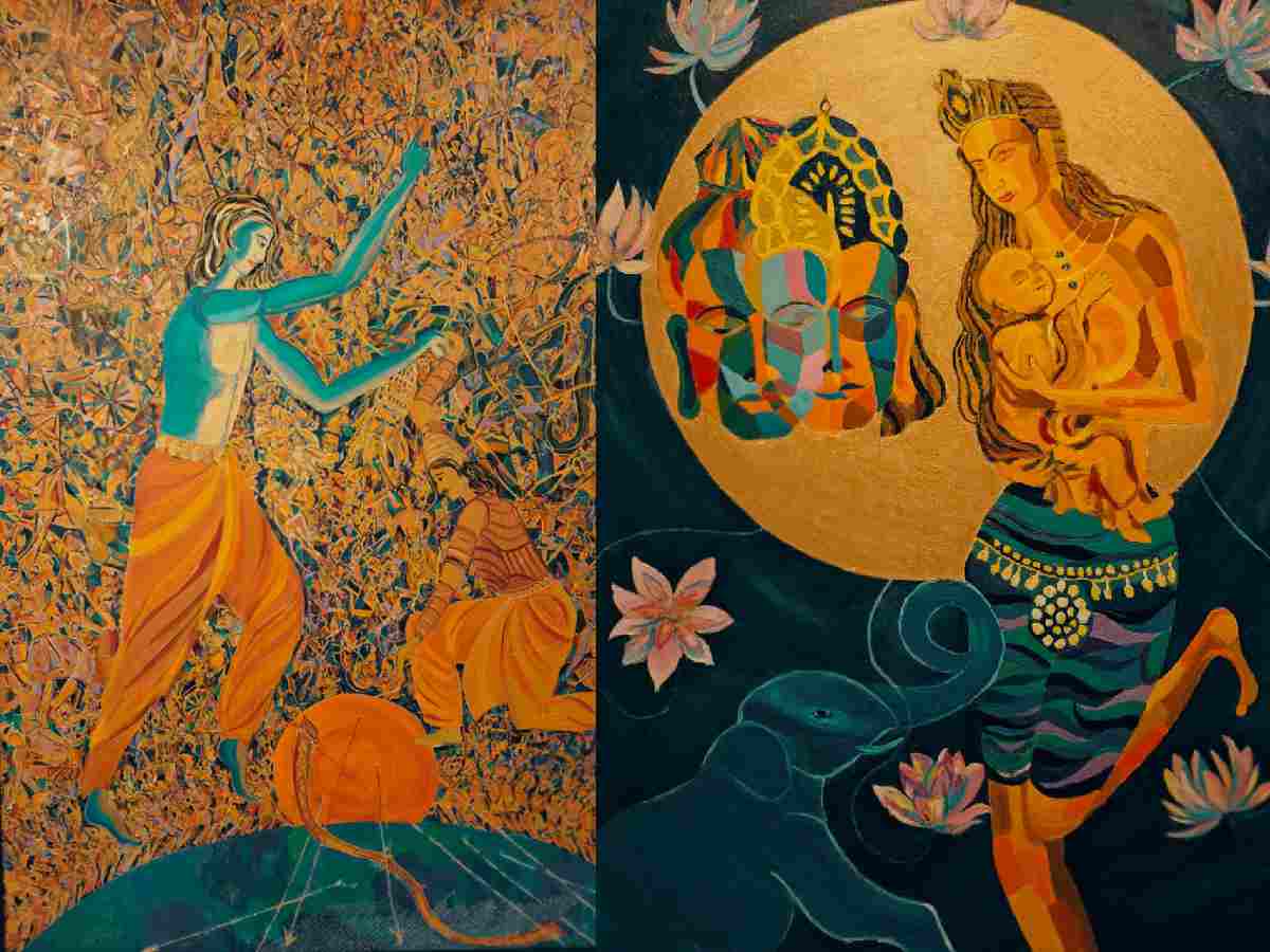 ‘Journey with the Divine Flow’: a solo exhibition by Jayant K