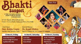 Bhakti Sangeet – A festival of devotional music