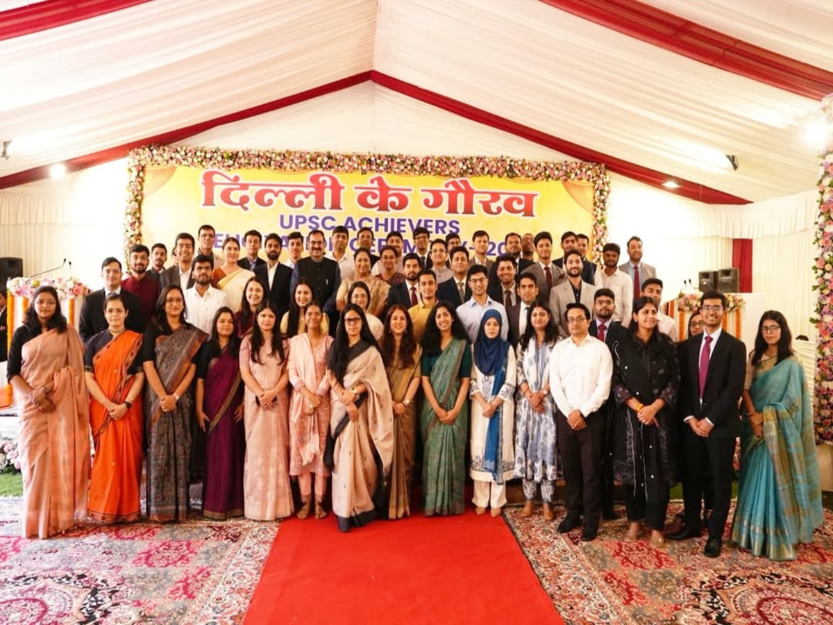 Delhi CM felicitates 56 UPSC qualifiers, says insights will help in policy-making