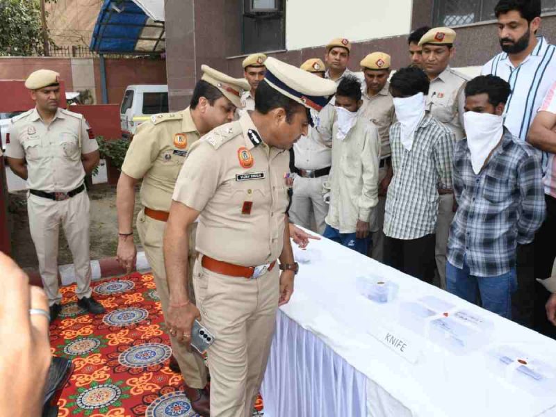 Delhi Police arrests 40 during overnight drive against street crime, weapons recovered