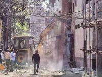 MCD demolishes ‘illegal portions’ of accused’s house linked to Uttam Nagar Holi clash death