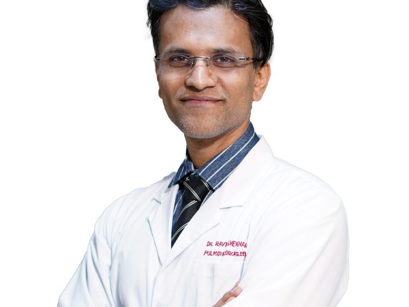 Dr Ravi Shekhar Jha, director and unit head of pulmonology at Fortis Escorts Hospital