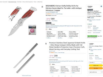 Quick commerce under scrutiny after illegal knives seized across Delhi