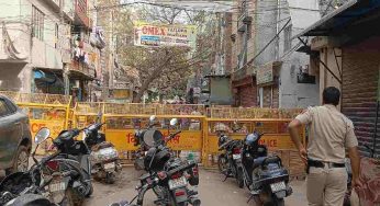 Muslims offer Eid prayers in West Delhi’s Uttam Nagar amid heavy police presence