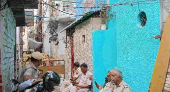 A Delhi neighbourhood on the edge