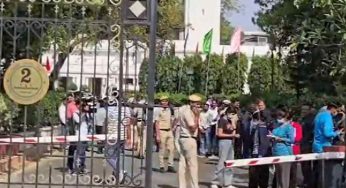 Security scare at Delhi Assembly as SUV breaks through iron gate; 3 held, vehicle seized
