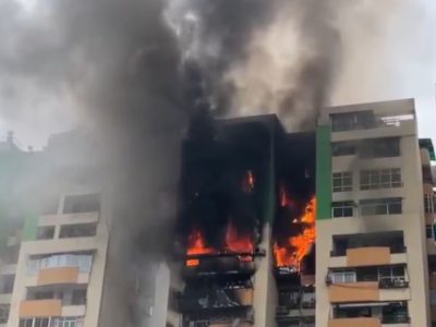 Fire breaks out in Ghaziabad high-rise; several residents rescued