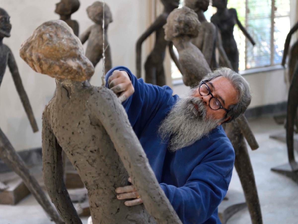 ‘Once Upon a Sculptor’ traces KS Radhakrishnan’s evolving artistic journey in bronze