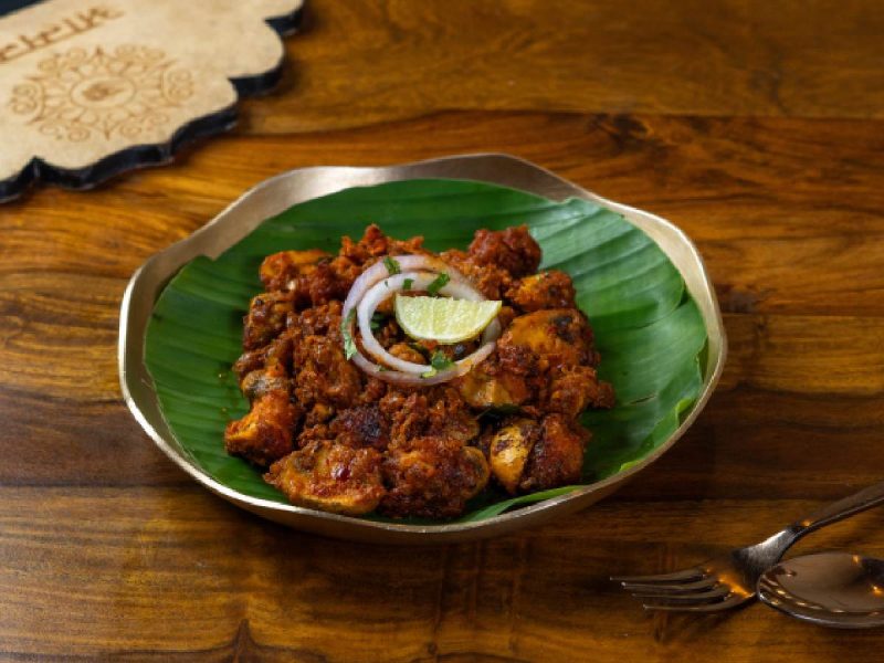 Mushroom Chettinad