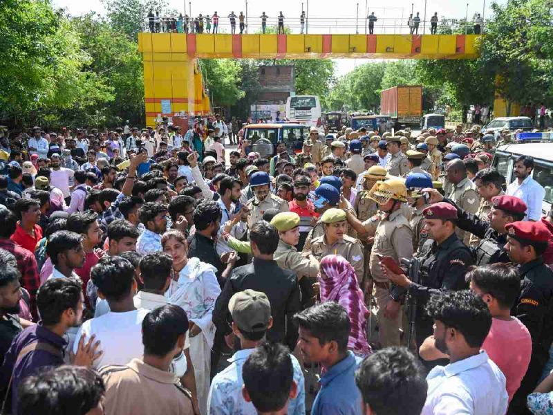 Noida protests: activists allege police interference, lapses