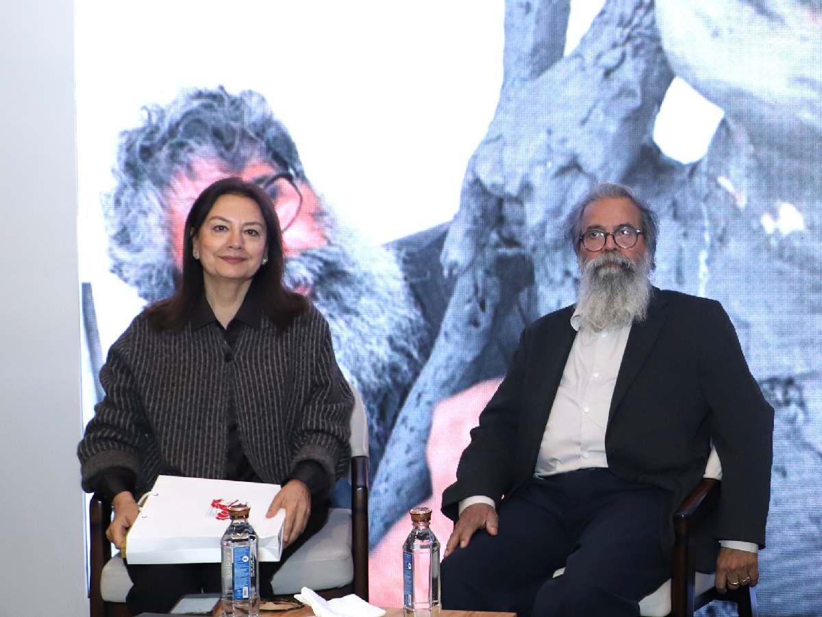 Shibani Chawla and KS Radhakrishnan