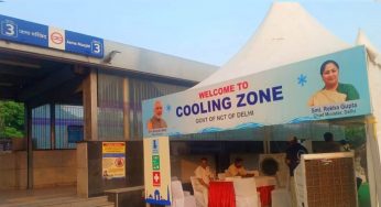 Delhi: Cooling zone set up near Jama Masjid to provide relief from heat