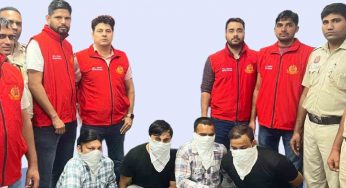 Delhi: 5 held for armed robbery, 21 stolen gold chains recovered