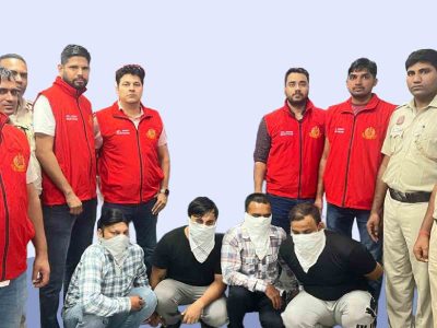 Delhi: 5 held for armed robbery, 21 stolen gold chains recovered