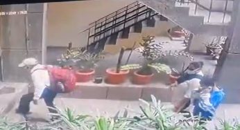 DU professor death: CCTV shows family entering building in face masks, leaving with changed clothes