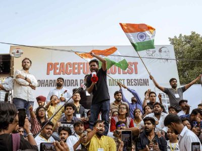 Dipke, CJP supporters continue sit-in overnight at Jantar Mantar, urge people to join protest