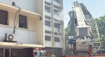Fire breaks out in SPA building in central Delhi, no casualties