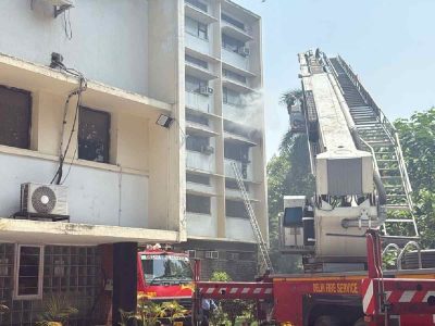 Fire breaks out in SPA building in central Delhi, no casualties
