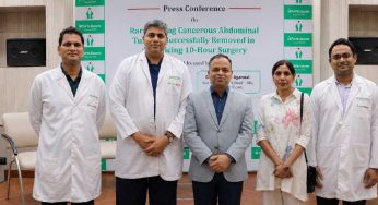 Rare 14.5 kg cancerous abdominal tumour removed in 10-hour surgery at Delhi hospital