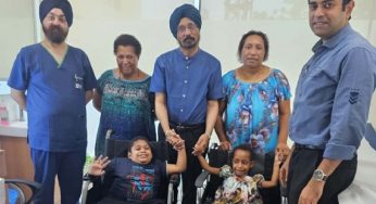 Delhi doctors treat two Papua New Guinea children with rare spinal birth defects