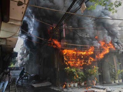Delhi Police files culpable homicide FIR in Malviya Nagar hotel blaze