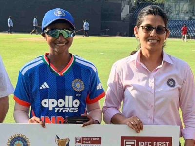 Delhi’s Nidhi makes dream India debut