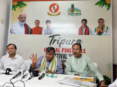 Tripura to host Global Pineapple Festival in Delhi