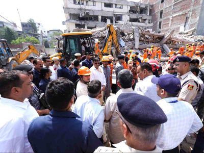 Saket building collapse: MCD drive to identify, seal illegal structures in south Delhi