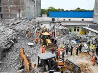 Saket building collapse: Rescue operation in final stage; FIR lodged, owner at large