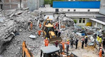 Saket building collapse: Rescue operation in final stage; FIR lodged, owner at large